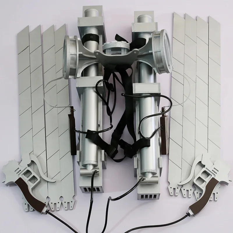 애니메이션 Eren 3D 조종 기어 코스프레 소품, 할로윈 무기, 여성 남성 할로윈 카니발, 멋진 파티 액세서리