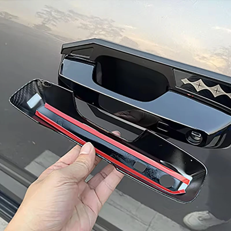 Suitable for 23 equation Leopard 5 car door handle door bowl handle scratch-proof modification special accessories