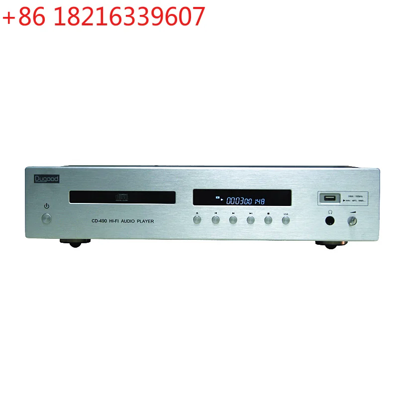 YAO Fully Balanced Fever CD Player Home HIFI Lossless Music Player Decoder Fiber Coaxial Balanced Output with Headphone Amplifie