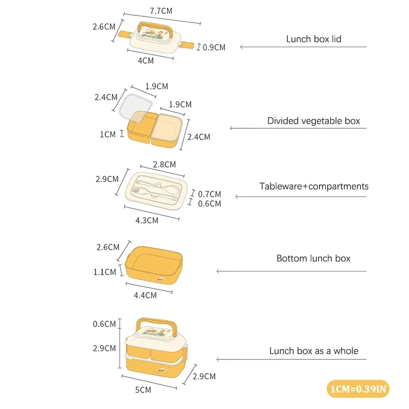 1/12 Dollhouse Simulation Hand-held Lunch Box Picnic Box Model Doll Home Mini Kitchen Tableware Decoration Pretend Play Toys