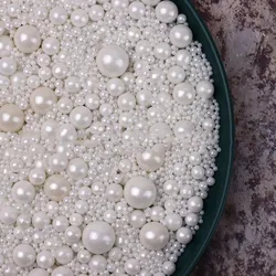 150g/85g Multicolor Pearl Ball Cake Topper Decor Birthday Wedding Party Cake Topper Supplies,For Decoration Only Not Edible