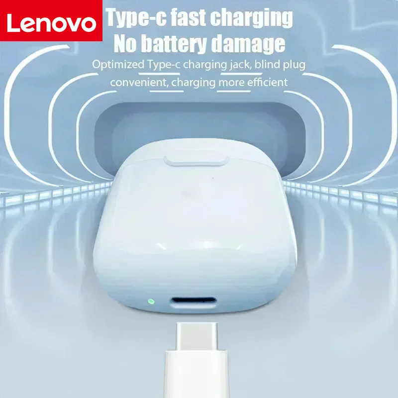 لينوفو A2 برو TWS سماعة لاسلكية تعمل بالبلوتوث سماعة أذن صغيرة سماعات أذن رياضية مقاومة للماء سماعات صوت ستيريو Hifi