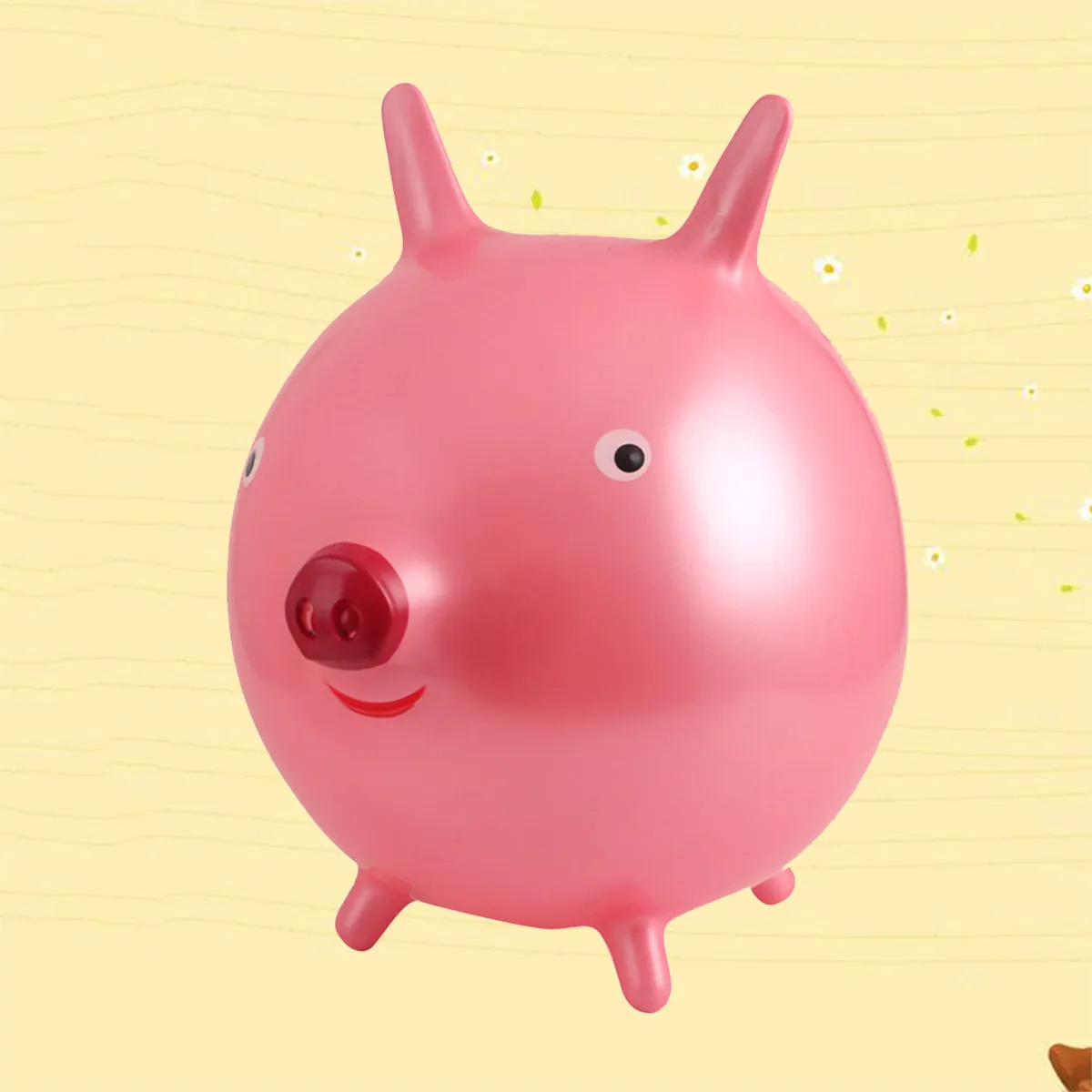 

Thickened PVC Bouncing Ball for Children Ride on Cartoon Playtime Outdoor Indoor Activity Kids Gift Pink Party Favor