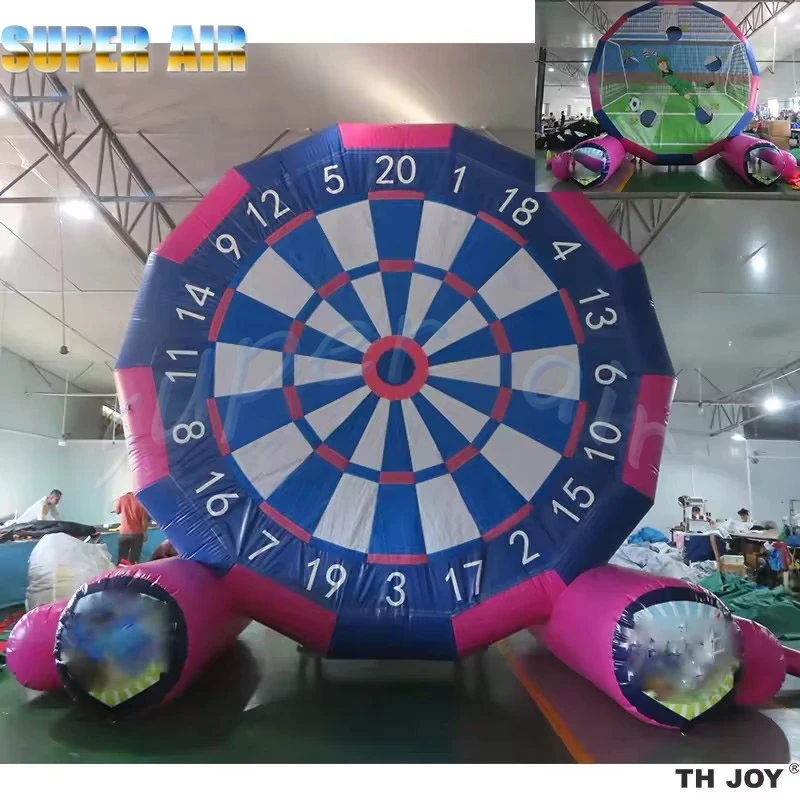 Popular sport meeting decoration made-to-order red inflatable target for sport