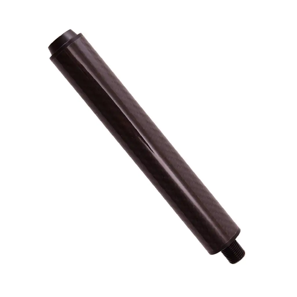 Carbon Fiber Cue Extension Pool Cue Extender for Billiards Cues