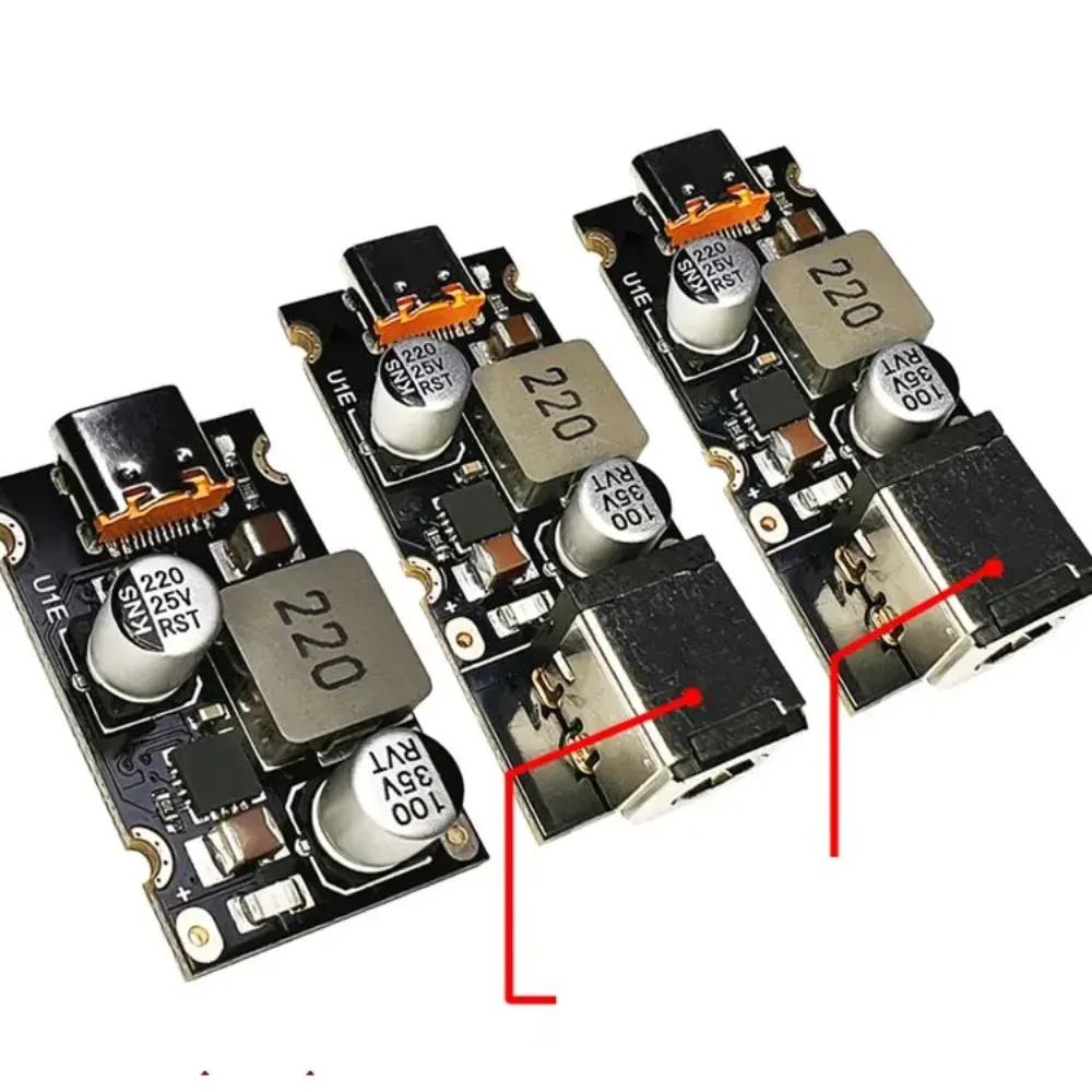 Imagem -02 - Carregamento Rápido Tipo-c Usb Adaptador de Carregamento Rápido Conversão Pd3.0 Pps Qc3.0 sc Modular pd 65w dc 5v 9v 12v 15v 20v 5525 5521