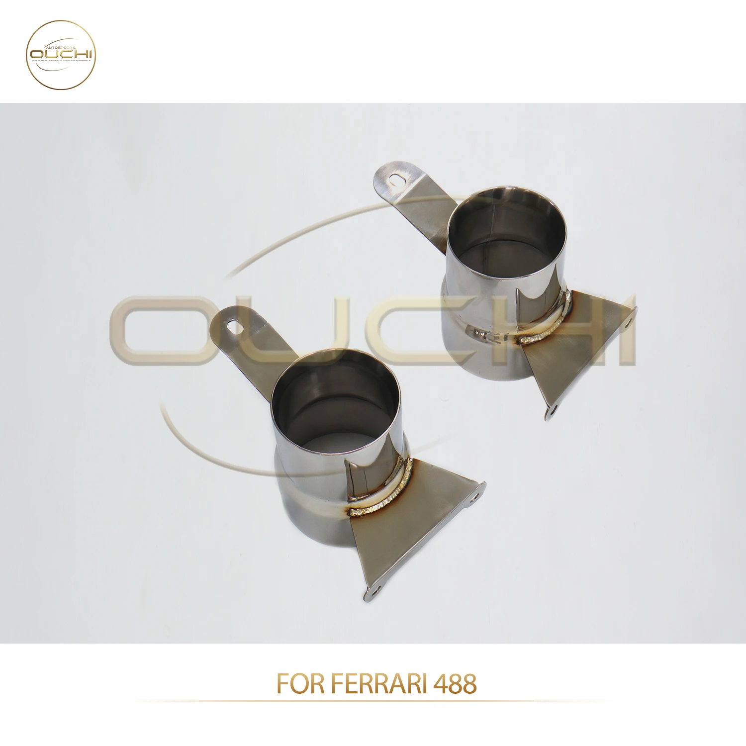 

OUCHI Factory Direct Sales Tips for Ferrari F8 SS304 Exhaust System Car Accessories