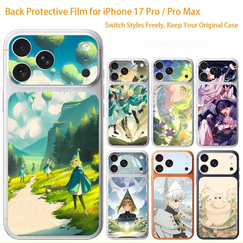 

W-Witch Coco And Q-Qifrey For iPhone 17 Pro 17 Pro max Protective Film for Back, Frame, Camera