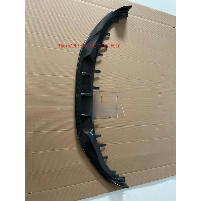 For  Front Lip Dry Carbon  Bumper