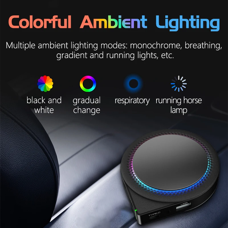 3in1 CarPlay Android Auto Ai Smart Box Wireless Auto USB WIFI Adapter For Youtube Netflix TikTok Universal Honda Plug GT6 Pro view 6