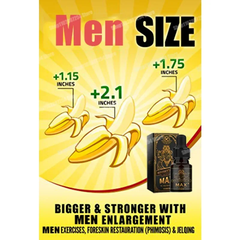 Penis Growth and Enlargement Supplement for Men, Promotes Bigger Size, Stronger Erections, and Sexual Stamina