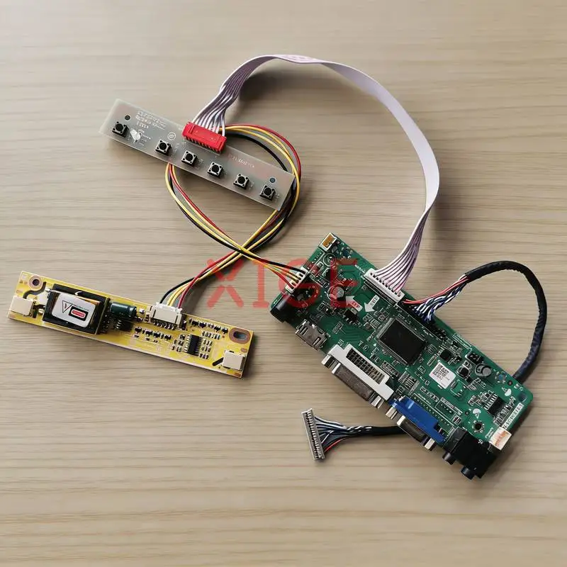 

For LQ121S1LG44 G121SN01 LQ121S1LG41 LTA104S1 LCD Drive Controller Board DIY Kit 800*600 800x600 2-CCFL HDMI+DVI+VGA 20 Pin LVDS