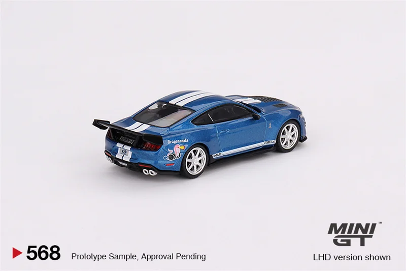 MINI GT 1:64 Shelby GT500 Dragon Snake Concept Performance Blue Diecast Model Car