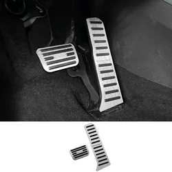 For BYD Seal Left rudder Alumium Alloy Car Foot Pedals Pads Anti-Slip Fuel Brake Accelerate Pedal Cover Accessories