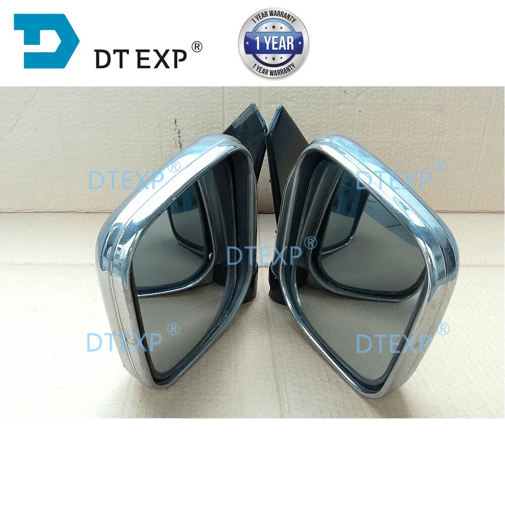 1 Pcs LHD 3 Wires Electronic Adjust Chrome Side Mirror for Pajero V30 MR300485 Rear Glass for Montero V20 2th for Shogun V40