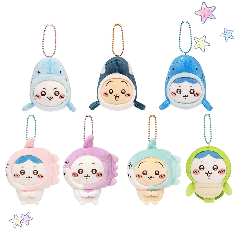 

Kawaii Chiikawas Cute морское животное плюшевое Doll Hachiware Usagi Doll плюшевый брелок-подвеска Cute Cartoon Bag Charm Gift