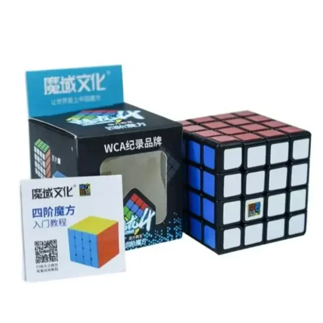 [Socube] MoYu MeiLong 4x4x4 Macaron Magic Cube Carbon Speed Cubes Strickerless Magico Cubo Mini Size Cubing Toys dla dzieci