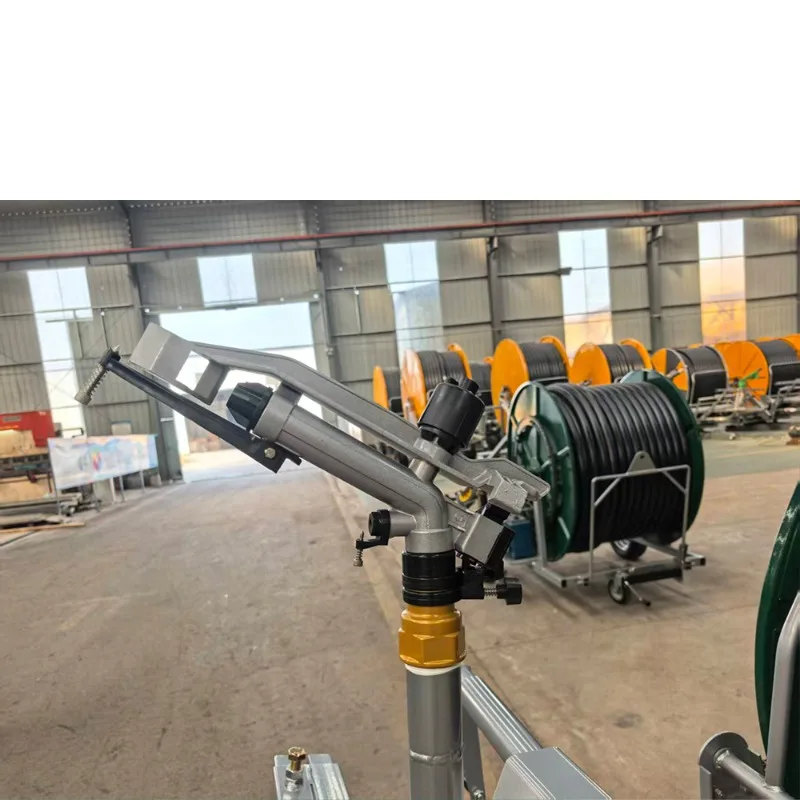 High Quality 500m Hose Reel Irrigation with Travelling Big Rain