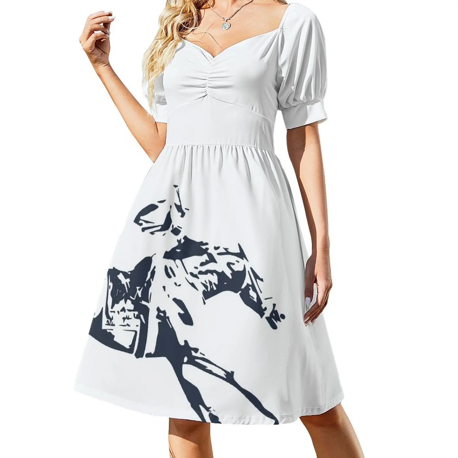 

Racehorse Short Sleeved Dress dress for women 2025 dresses korean style Dress