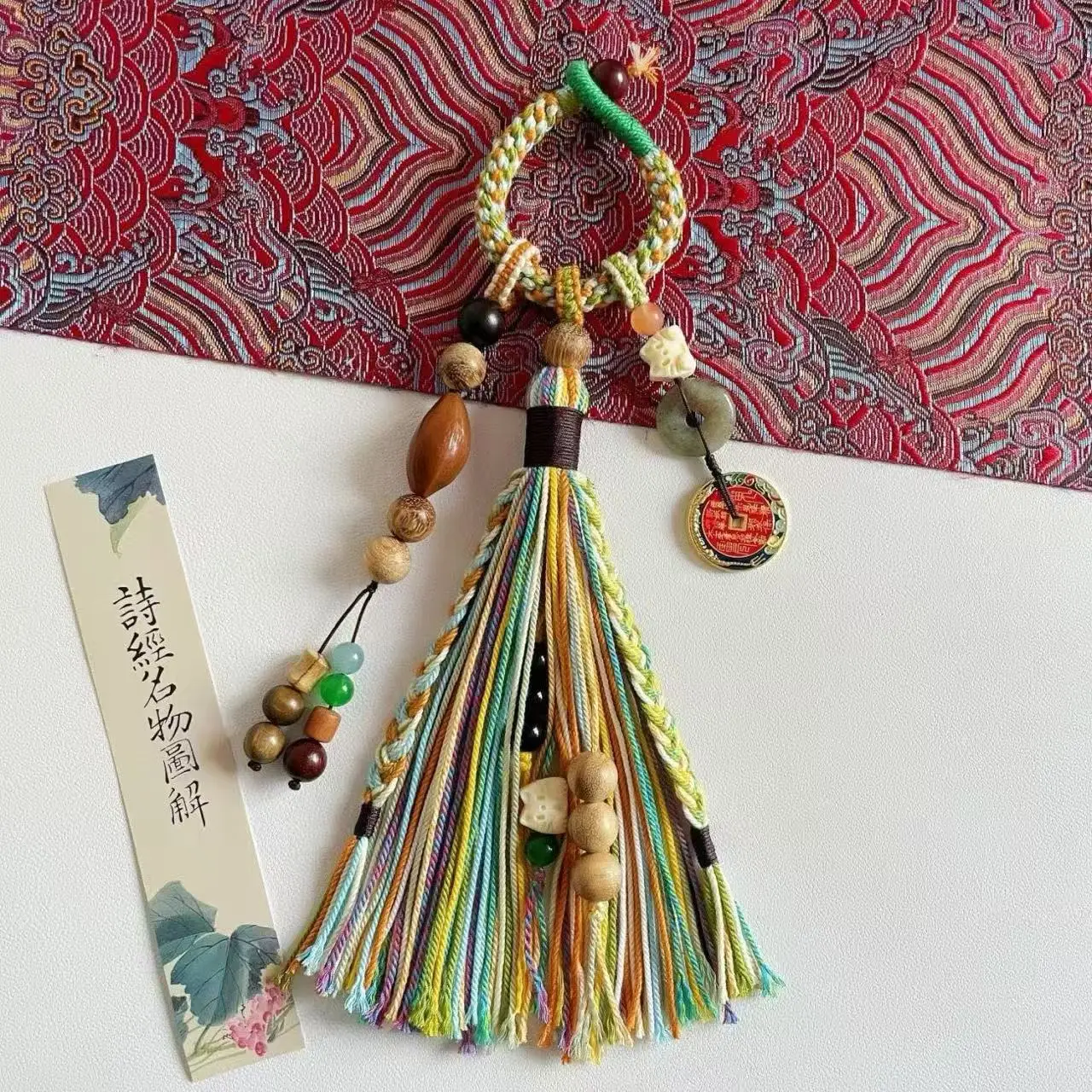 Bracelet Hand String Tibetan Decoration Tassel Rope Pendant Pendant Decoration Tassel Fringe Accessories Diy Play Bag Hanging