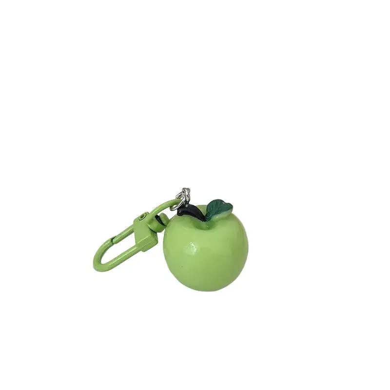 Frucht-Schlüsselanhänger, realistischer Frucht-Anhänger, modisches Taschenornament, Auto-Innendekoration für den Valentinstag, kleines Überraschungsgeschenk – Detail 6