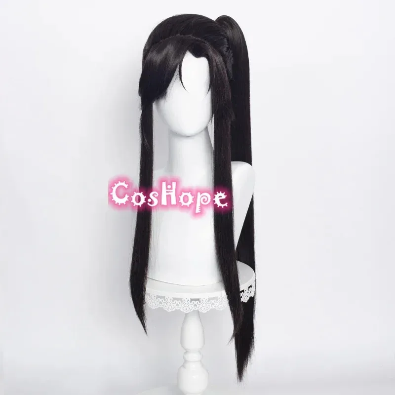 

2025 Hua Cheng San Lang Черный парик Косплей Аниме Термостойкие синтетические парики