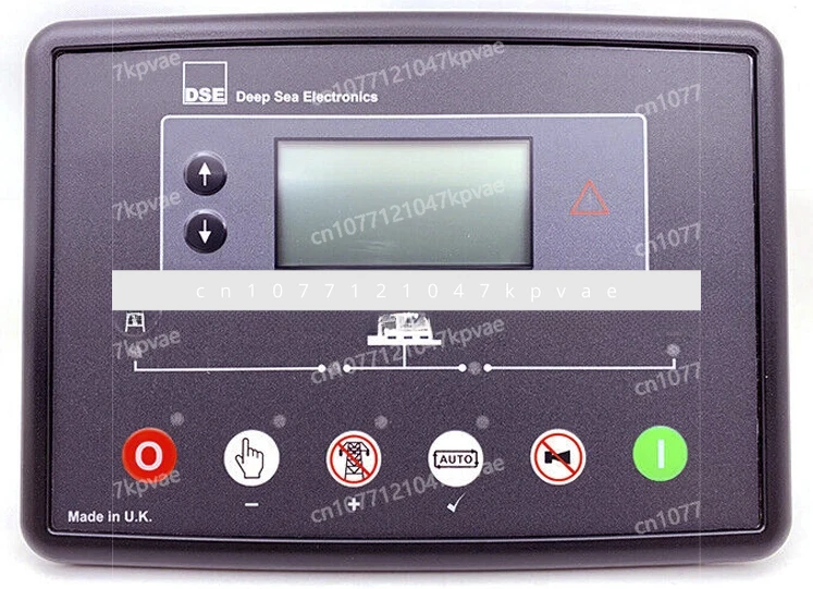 Controller: Diesel generator, AMF mains failure, self-starting LCD control module