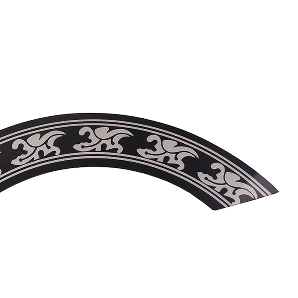 

3 Pcs Round Flower Decorations Guitar Sound Hole Rosette Acoustic PVC Accessories