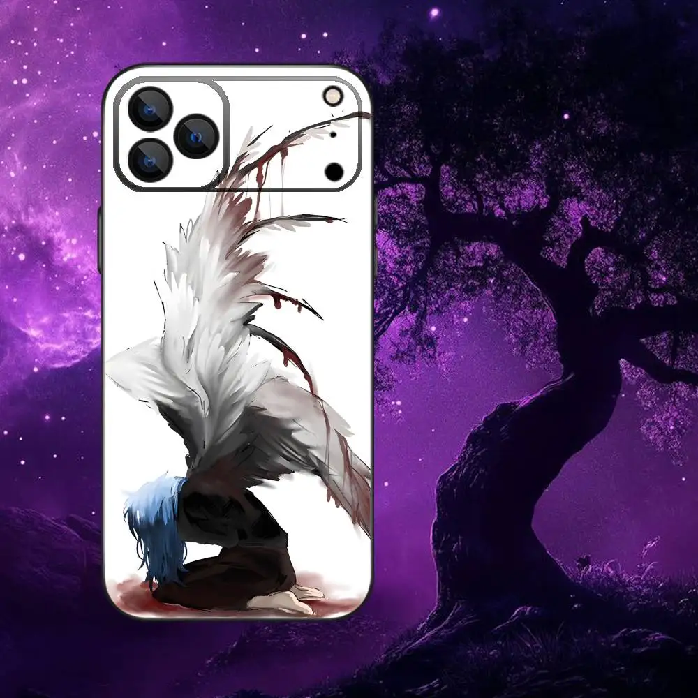 حافظة هاتف كارتون S-Sally Face SF لهاتف iPhone 17,16,15,14,13,12,Pro,Max,Plus,E,SE4,Air,Mini Black Soft Box