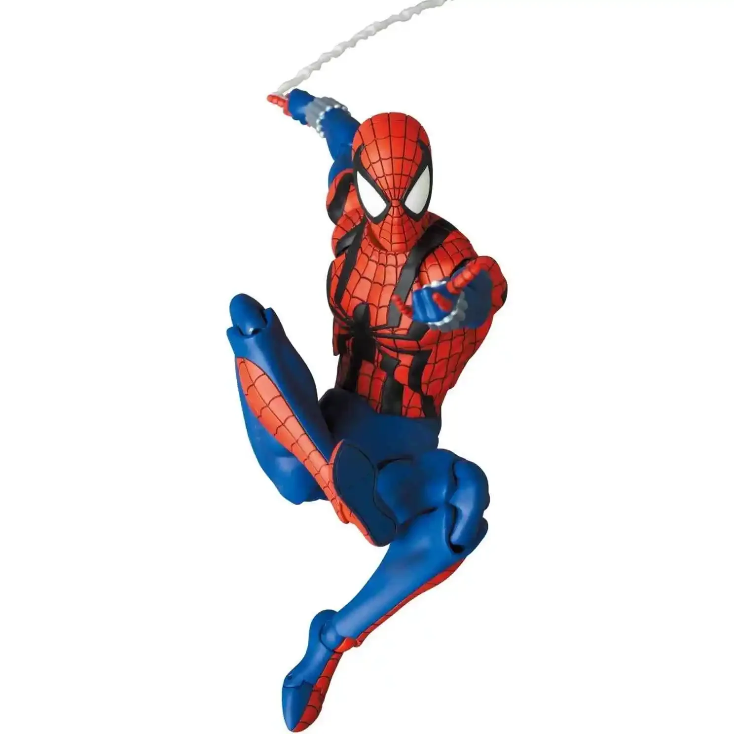 Novo ct brinquedos spiderman mafex 143 figura de ação ben reilly comic ver figura de ação final homem-aranha através dos brinquedos crianças presente