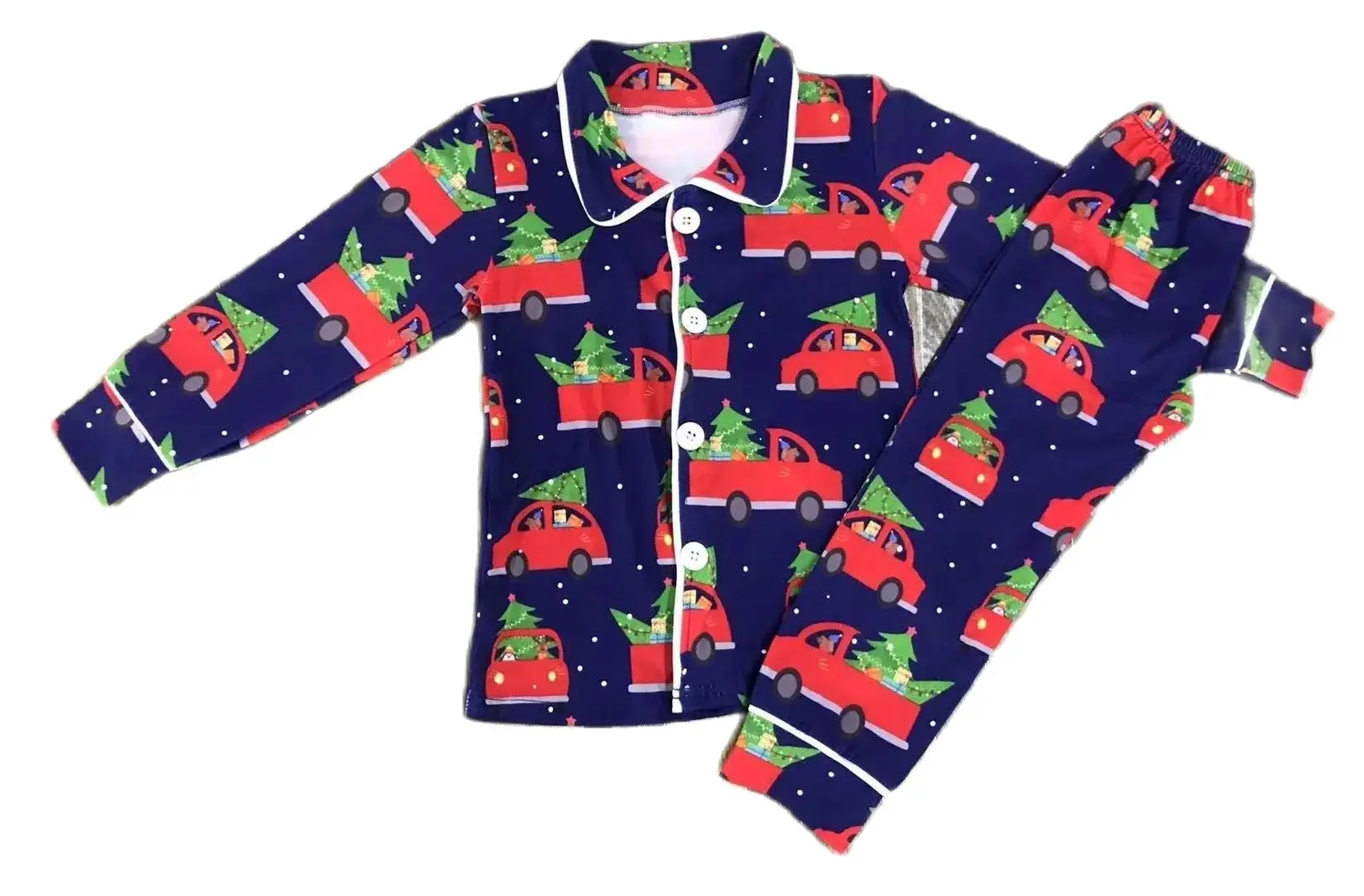 

Pajamas for baby sets children clothes boys and girls baby cotton skin-friendly Santa Claus deer fashion