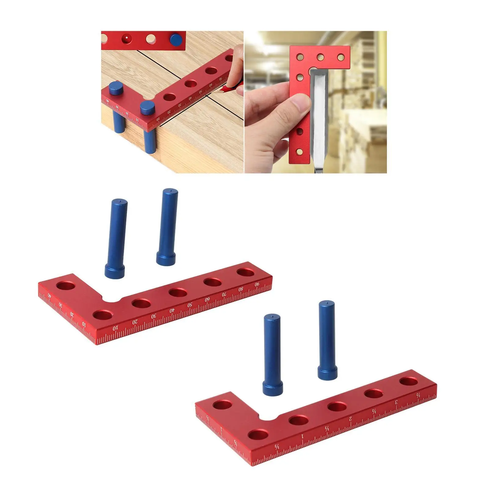 

Небольшой инструмент для поиска центра, мини-квадратная линейка из алюминиевого сплава, портативная измерительная линейка для деревообработки для плотников