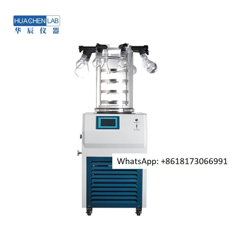 Vacuum freeze dryer, household desktop small laboratory equipment, pre cooled air compression dehydrator