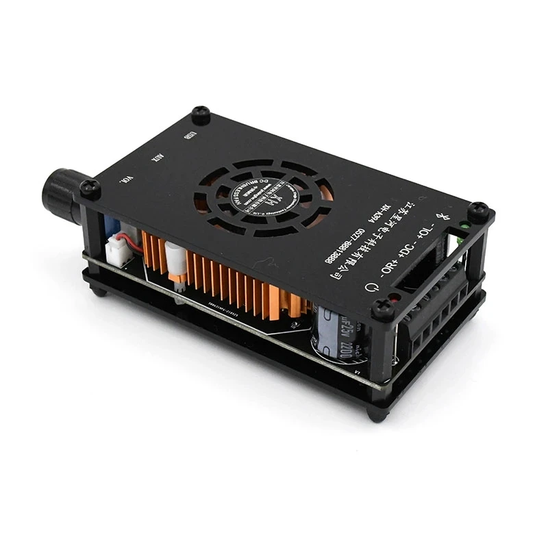 Placa De Amplificador De Potência Bluetooth Digital, Qualidade De Som HD, DC 12V, 2x50W