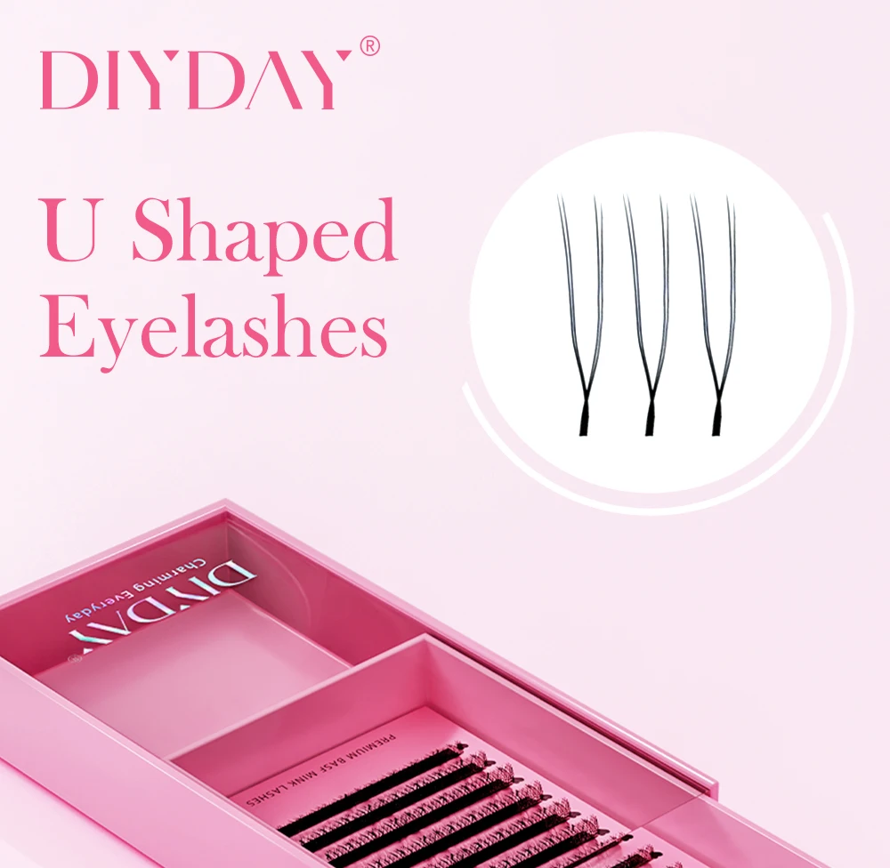 U-shaped Eyelash Extension
