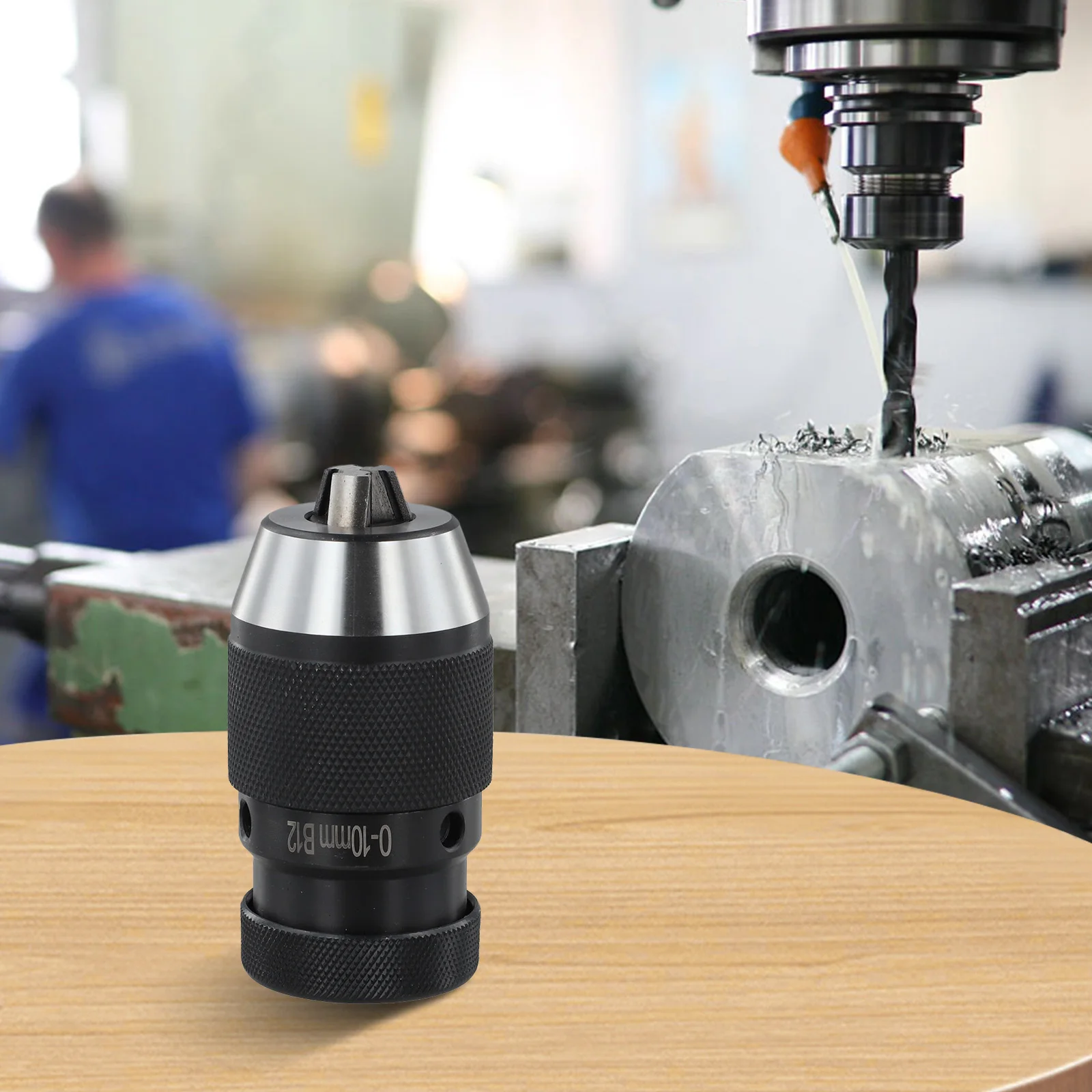 Light Duty Taper CNC Lathe Chuck Applicable For CNC Machining Center Clamping Range B10 To B22 High Reliability And Stability