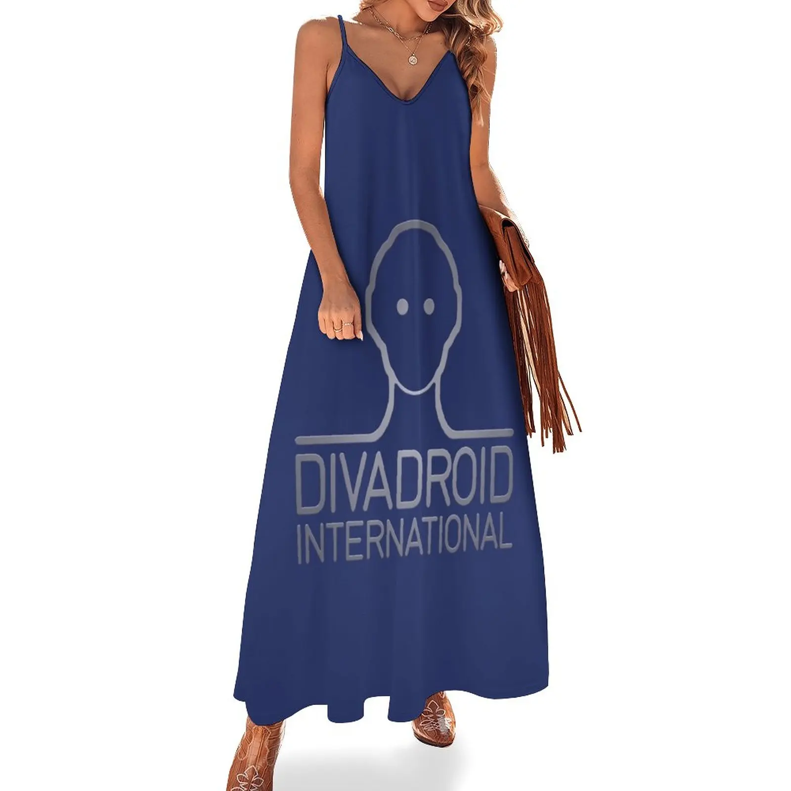 

Новое DIVADROID INTERNATIONAL (красный карлик) платье без рукавов в Корейском стиле