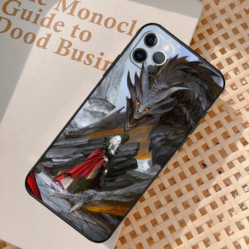 Throne Of Glass Case For iPhone 16 12 11 13 14 15 Pro Max Mini XR X XS MAX 5S Plus Cover