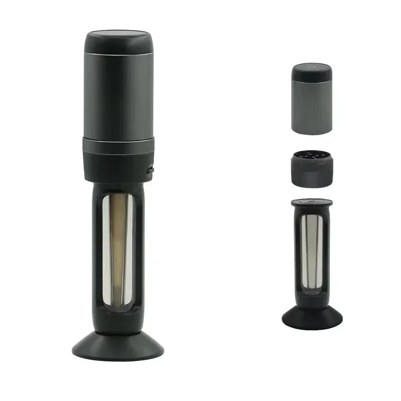 cross-border Black Portable electronic  Accessories Electric Pre-rolled Herb Grinding Grinder