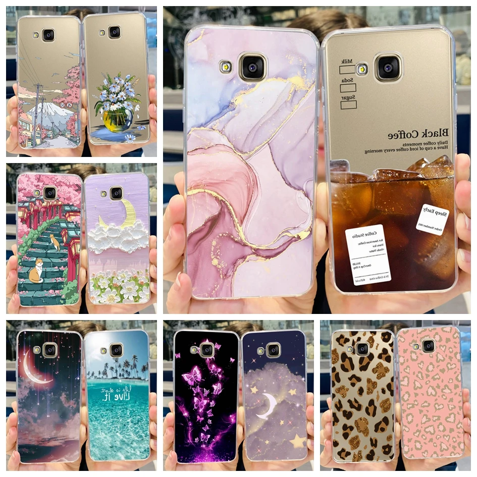 For Samsung Galaxy A3 2016 A310F Case A3 2017 A320F Transparent Cover Luxury Marble Soft Funda For Samsung A3 A 3 2016 2017 Capa