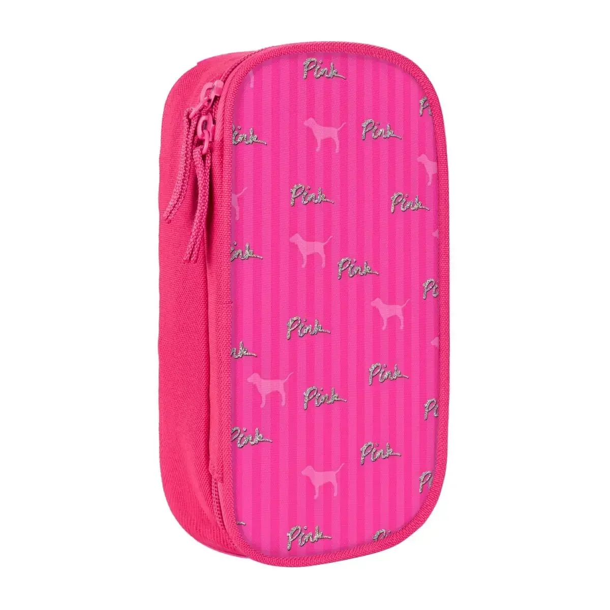 Cool Pencil Case Pink Victoria Fashion  Aesthetic  Box School  Cases Boy Girl Zipper Graphic  Supplies