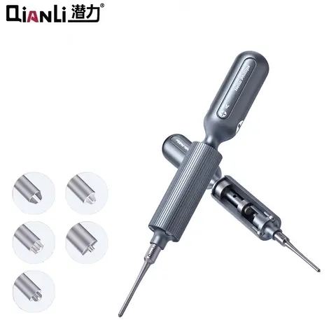 Qianli-destornillador de perno 3D Ultra Feel para iPhone, Samsung, reparación de teléfonos móviles, destornillador magnetizado adaptable, primera clase