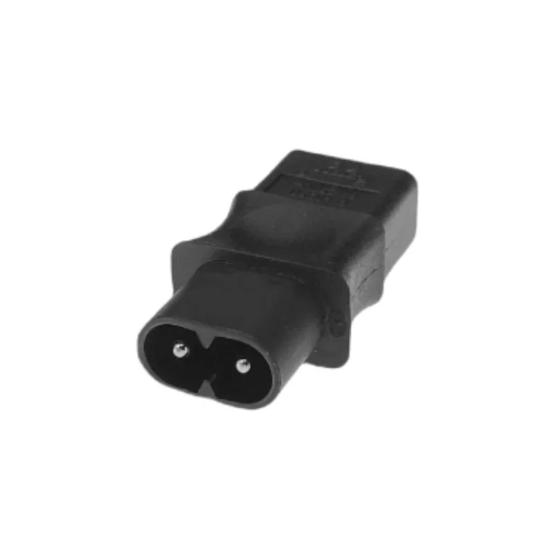 IEC 320 C8 Male To IEC 320 C9 2 Pin Female AC Adapter 6A /250V