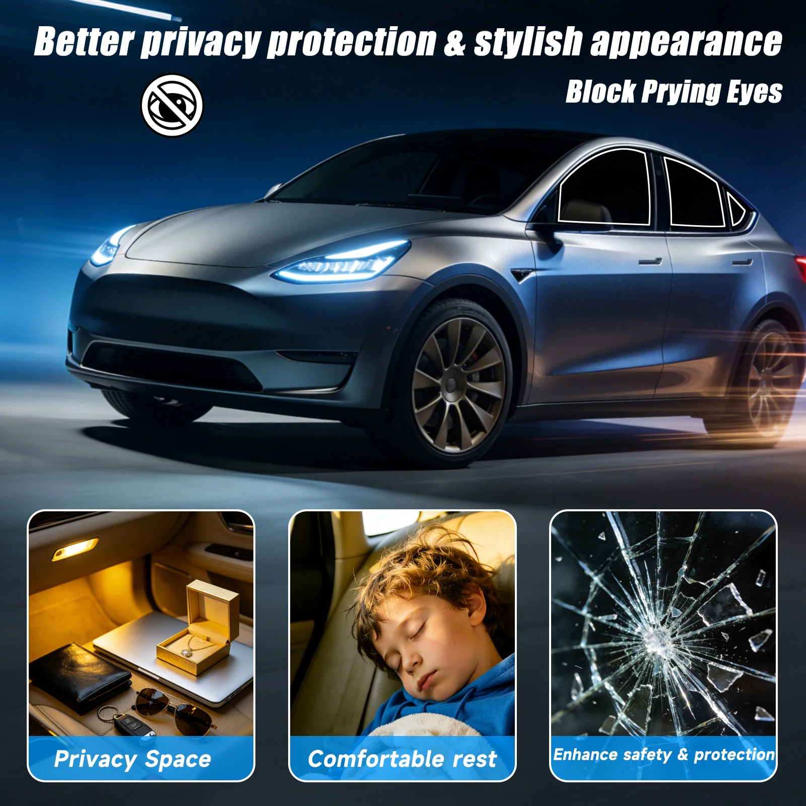 ฟิล์มติดกระจกรถยนต์แบบสำเร็จรู - Glass Protector Auto บทวิจารณ์และราคา
