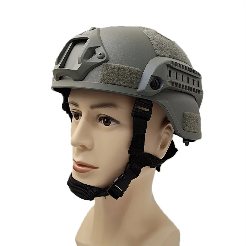 Kask Taktyczny Outdoorowy FAST MICH2000 Airsoft MH Kask Taktyczny do Paintballa CS SWAT Jazda Konna Sprzęt Ochronny — 2