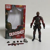 6-Inch Suicide Squad Deadshot Will Smith Cartoon Action Figures Kids Toy Model Desk Ornaments Birthday Gift