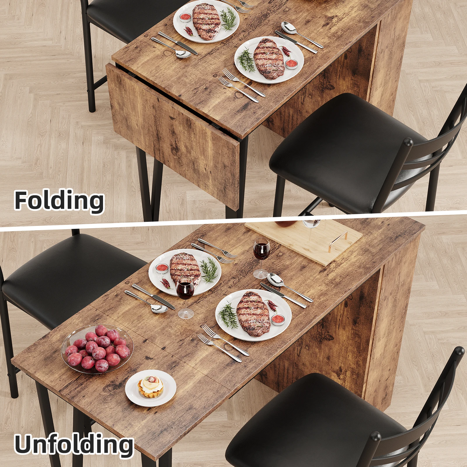 Expandable Bar Table Set 2