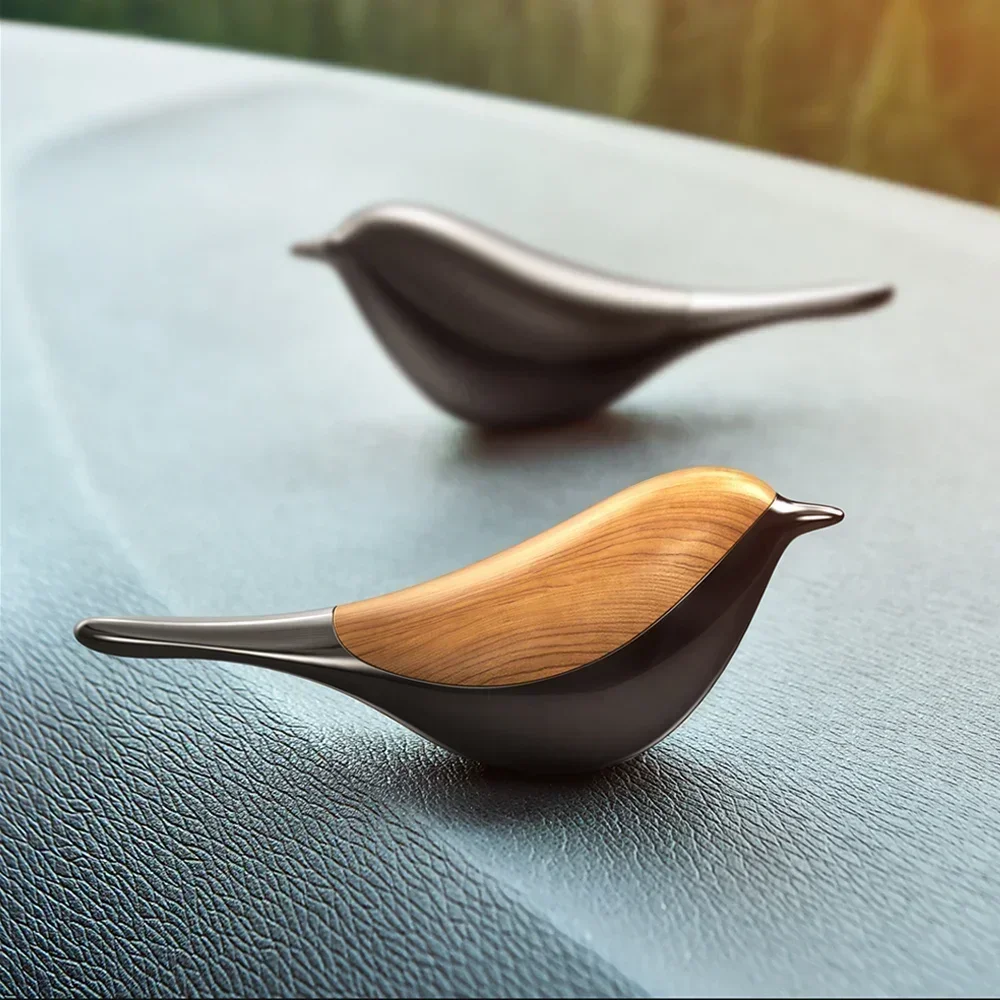 New Car Air Freshener Lucky Bird Aromatherapy Diffuser Magnetic Cap Auto Interior Fragrance Air Purification Accessories