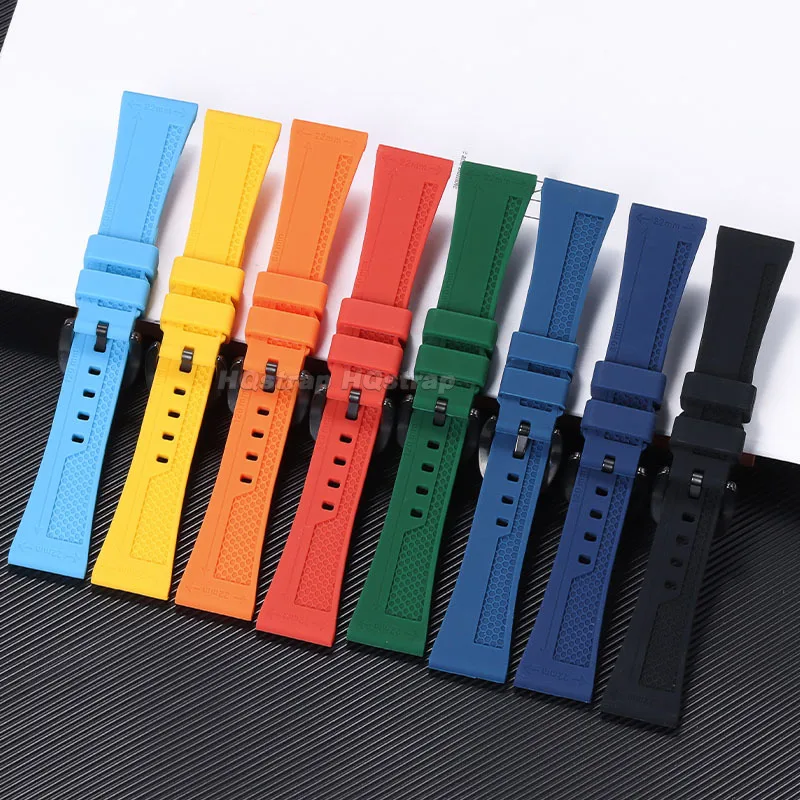 22 مللي متر 24 مللي متر 26 مللي متر سيليكون حزام عالية الجودة المطاط لينة حزام (استيك) ساعة ل Seiko سوار ساعة ذكية العالمي معصمه اكسسوارات