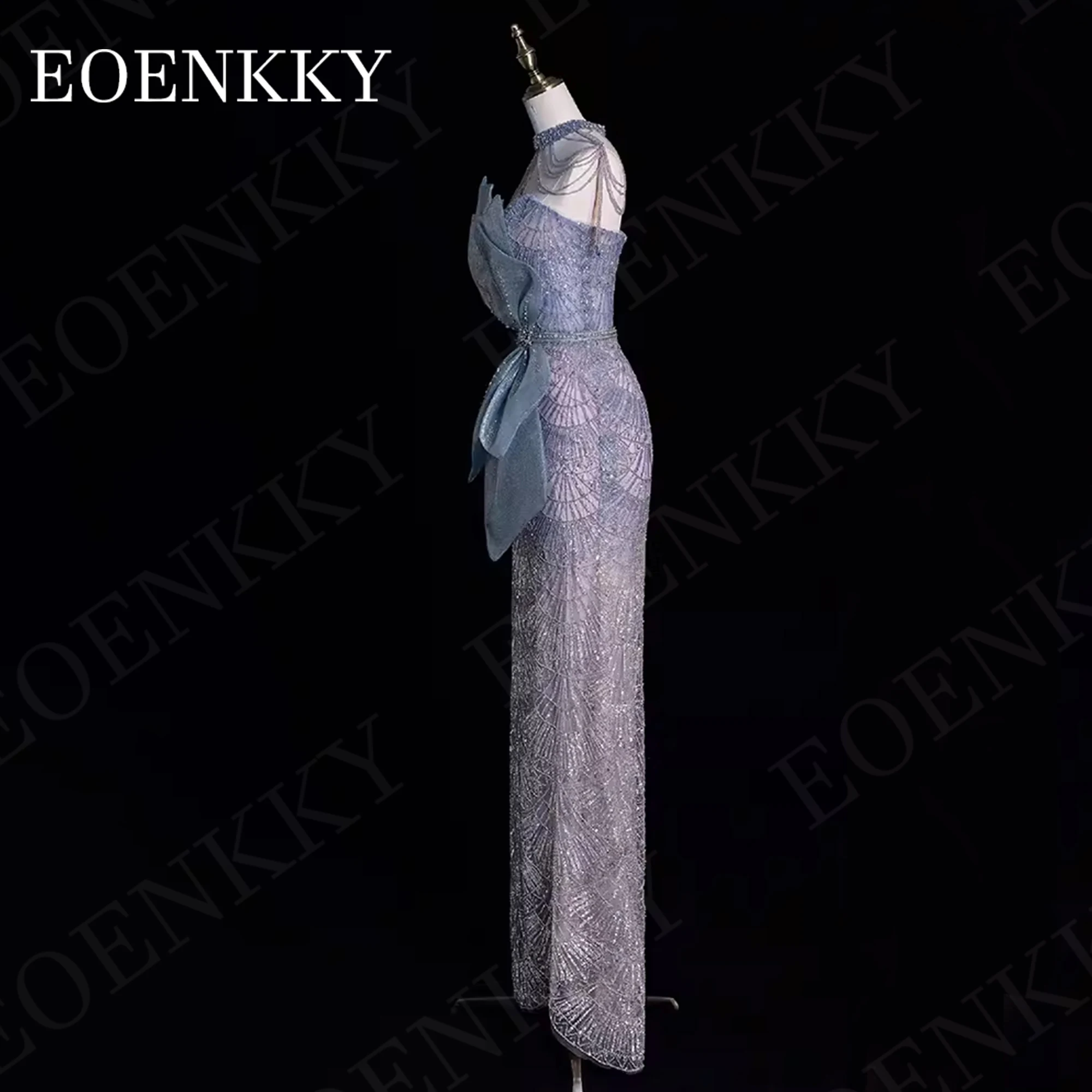 Robe de Soirée de Forme Sirène pour Occasions Spéciales, Tenue Sexy, à la Mode, Dubaï, Luxueuse, Longueur au Sol, Arabie Saoudite Sexy sirène perlée robe de soirée de mode Longueur des étages de luxe à Dubaï Vêtements